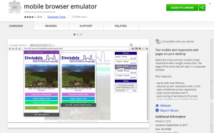 mobile browser emulator