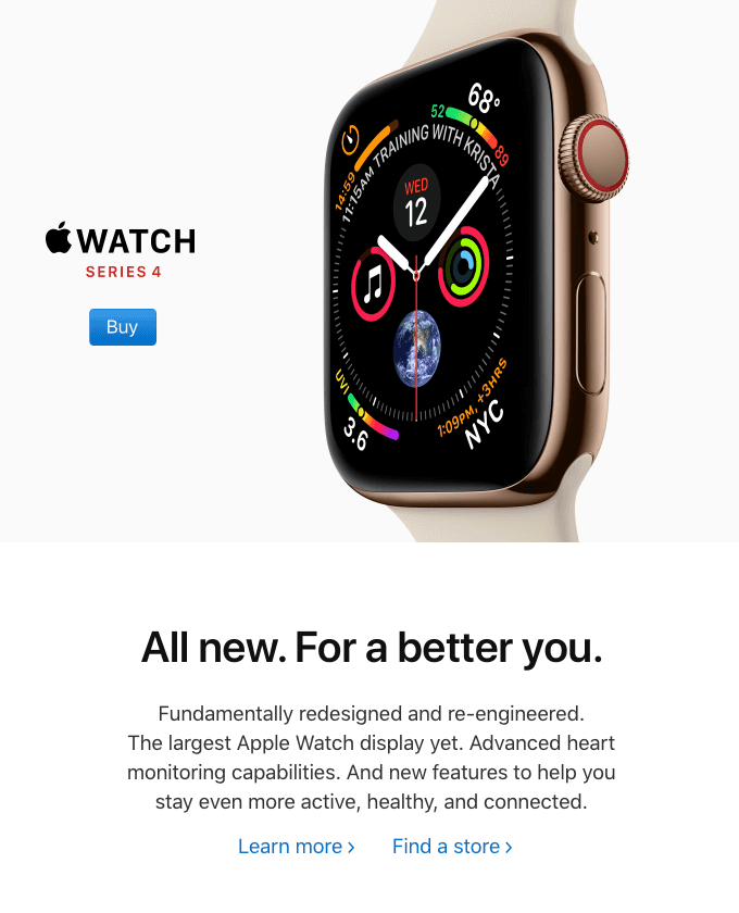 apple watch ad