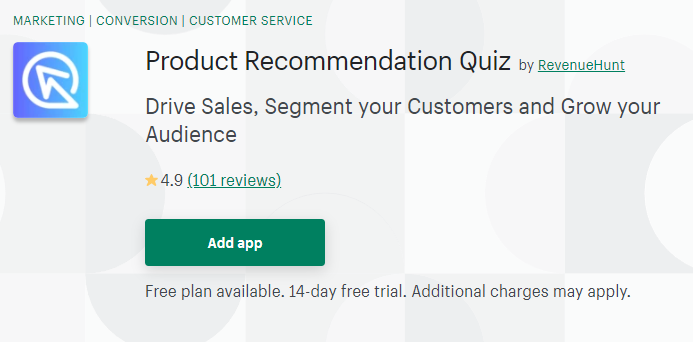 product recommendation quizzes for your customers